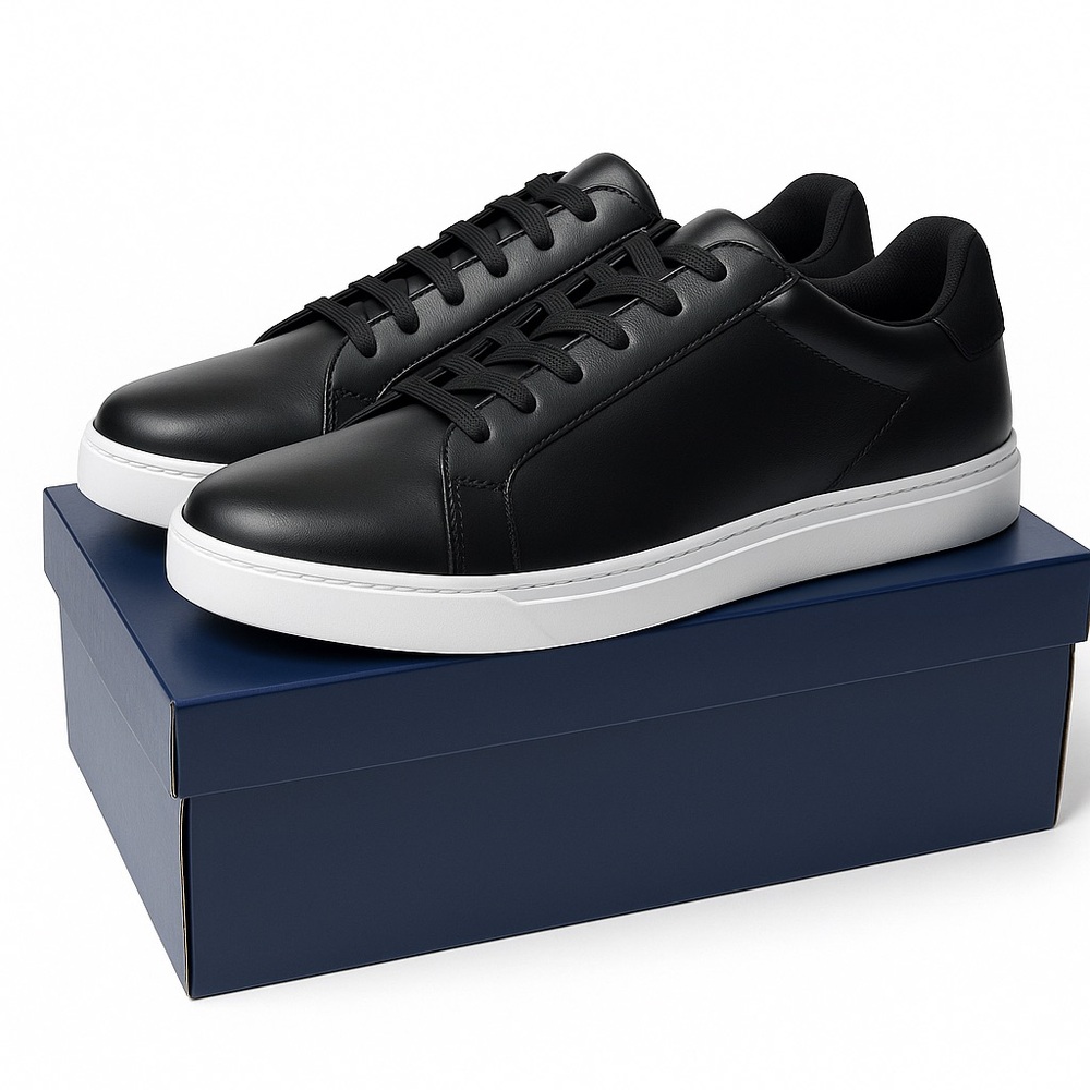 Ben Sherman Hammond Black Slip-On Sneakers | Men’s 8.5 | New in Box